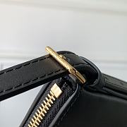 Kitlife Louis Vuitton Pochette LV Bloom Bag Black M25525 23x10x4cm - 6
