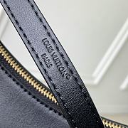 Kitlife Louis Vuitton Pochette LV Bloom Bag Black M25525 23x10x4cm - 5