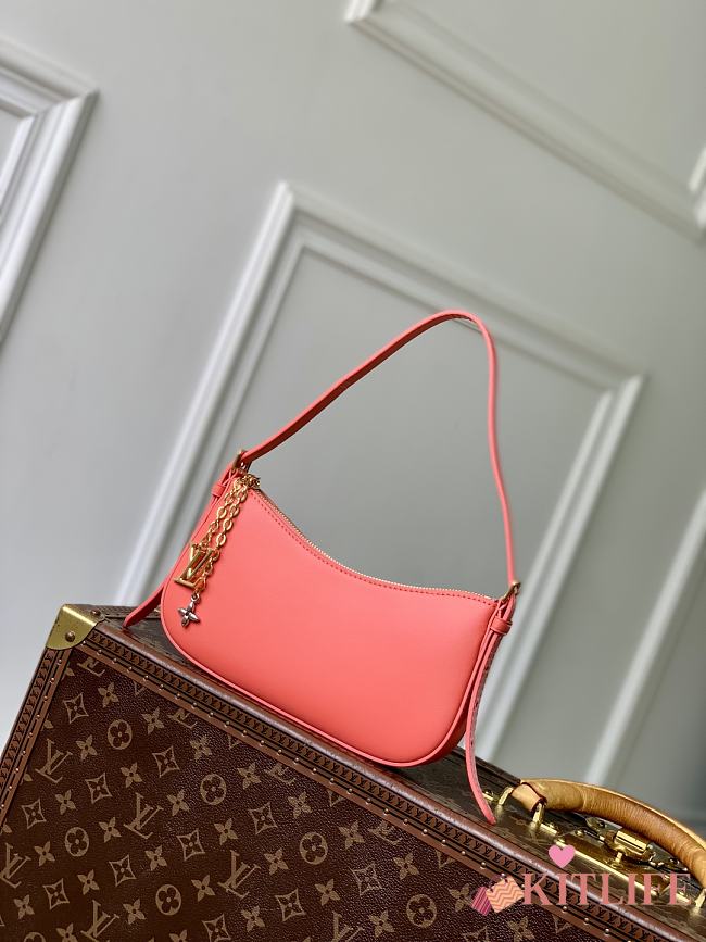 Kitlife Louis Vuitton Pochette LV Bloom Bag Pink M25525 23x10x4cm - 1