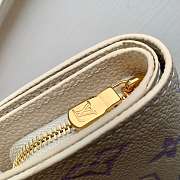 Kitlife Louis Vuitton Cléa Wallet Dream Beige M25595 11x8.5x3.5cm - 5