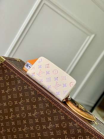 Kitlife Louis Vuitton Zippy Wallet Dream Beige M25594 19.5x10.5x2.5cm