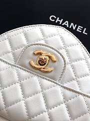 Kitlife Chanel 25B Heart Bag White 18x19x5.5cm - 2
