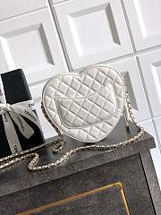 Kitlife Chanel 25B Heart Bag White 18x19x5.5cm - 3
