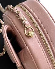 Kitlife Chanel 25B Heart Bag Pink 18x19x5.5cm - 5