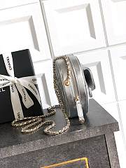 Kitlife Chanel 25B Heart Bag Silver 18x19x5.5cm - 2