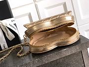 Kitlife Chanel 25B Heart Bag Gold 18x19x5.5cm - 5