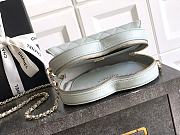 Kitlife Chanel 25B Heart Bag Grey 18x19x5.5cm - 5