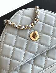 Kitlife Chanel 25B Heart Bag Grey 18x19x5.5cm - 4