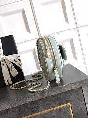 Kitlife Chanel 25B Heart Bag Grey 18x19x5.5cm - 2