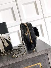 Kitlife Chanel 25B Heart Bag Black 18x19x5.5cm - 4