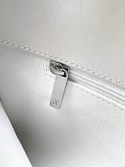 Kitlife Chanel White Matte Acrylic With Large Logo Tote Bag 33x32x12.5cm - 5
