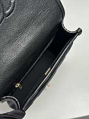 Kitlife Chanel 25B Clover Backpack Black 22x19.5x7cm - 5