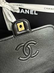 Kitlife Chanel 25B Clover Backpack Black 22x19.5x7cm - 3