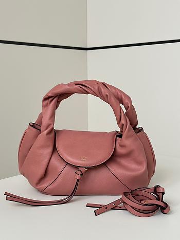 Kitlife Fendi Spy Handbag Dark Pink 32x12x18cm 