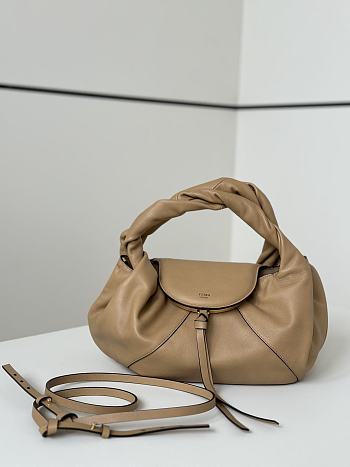 Kitlife Fendi Spy Handbag Beige 32x12x18cm