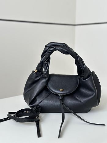 Kitlife Fendi Spy Handbag Black 32x12x18cm