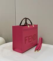 Kitlife Fendi Sunshine Medium Dark Pink Bag 36x13x32cm - 2