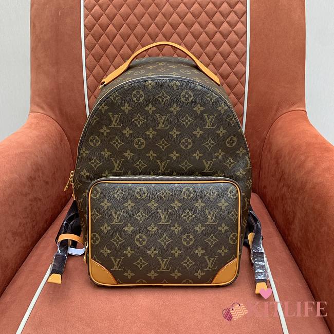Kitlife Louis Vuitton Discovery Cargo Backpack Brown Monogram 30x39x19cm - 1