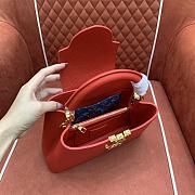 Kitlife Louis Vuitton x TM Capucines BB Cherry Motif Bag Red M13250 27x17.3x9cm  - 6