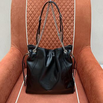 Kitlife Louis Vuitton Off Duty Vibe MM Bag Black M25545 33x24x11.5cm
