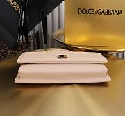 Kitlife Dolce & Gabbana Pink Leather Chain-strap Crossbody Bag 20x11x3cm - 5