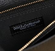 Kitlife Dolce & Gabbana Black Leather Chain-strap Crossbody Bag 20x11x3cm - 4