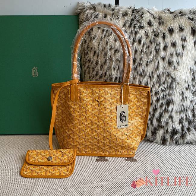 Kitlife Goyard Anjou Mini Bag Yellow 20.5x9x20cm - 1
