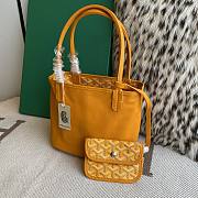 Kitlife Goyard Anjou Mini Bag Yellow 20.5x9x20cm - 4