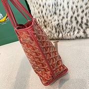 Kitlife Goyard Anjou Mini Bag Red & Orange 20.5x9x20cm - 6