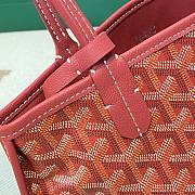 Kitlife Goyard Anjou Mini Bag Red & Orange 20.5x9x20cm - 4