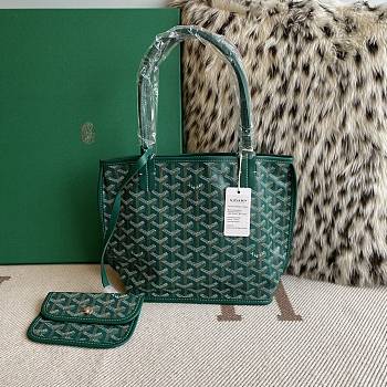 Kitlife Goyard Anjou Mini Bag Green 20.5x9x20cm 