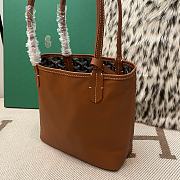 Kitlife Goyard Anjou Mini Bag Black & Brown Trim 20.5x9x20cm - 3