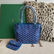 Kitlife Goyard Anjou Mini Bag Blue 20.5x9x20cm - 1