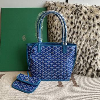 Kitlife Goyard Anjou Mini Bag Blue 20.5x9x20cm