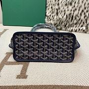 Kitlife Goyard Anjou Mini Bag Dark Blue 20.5x9x20cm - 6