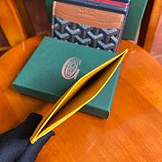 Kitlife Goyard Card Holder Yellow - 11x8cm  - 5