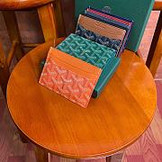 Kitlife Goyard Card Holder Orange - 11x8cm - 3