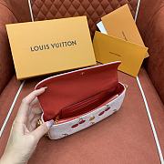 Kitlife Louis Vuitton x TM Wallet On Chain Ivy White Monogram Cherry Canvas M14239 23.5x12x4.5cm - 3