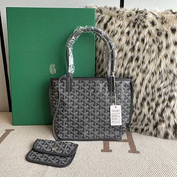 Kitlife Goyard Anjou Mini Bag All Black 20.5x9x20cm