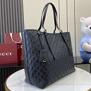 Kitlife Gucci GG Emblem Large Tote Bag Black 847455 37x31x16 cm - 3