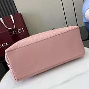 Kitlife Gucci GG Emblem Large Tote Bag Pink 847455 37x31x16 cm  - 5