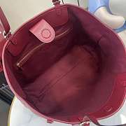 Kitlife Gucci GG Emblem Large Tote Bag Burgundy 847455 37x31x16 cm - 5