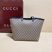 Kitlife Gucci Totissima Medium Tote Bag Beige & Black 788203 30x28x26cm  - 1