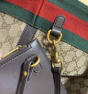 Kitlife Gucci Totissima Medium Tote Bag Beige & Black 788203 30x28x26cm  - 3