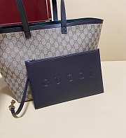 Kitlife Gucci Totissima Medium Tote Bag Beige & Black 788203 30x28x26cm  - 4
