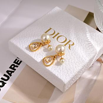 Kitlife Dior Pearl Drop Earrings