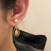 Kitlife Dior Pearl Drop Earrings - 5