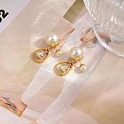 Kitlife Dior Pearl Drop Earrings - 3