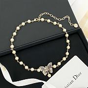 Kitlife Dior Butterfly Pearl Necklace - 2