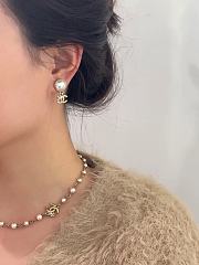 Kitlife Chanel 23 Flower Double C Pearl Necklace - 5
